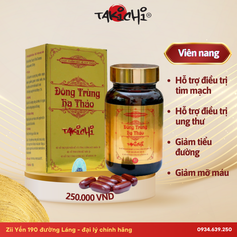 Đông trùng hạ thảo viên nang Takichi