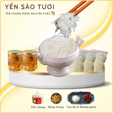 Yến Sào tươi - Yến chưng nóng nguyên chất