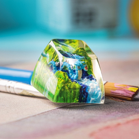 Pokemon - Gyarados Artisan Keycap Breakwooden 5