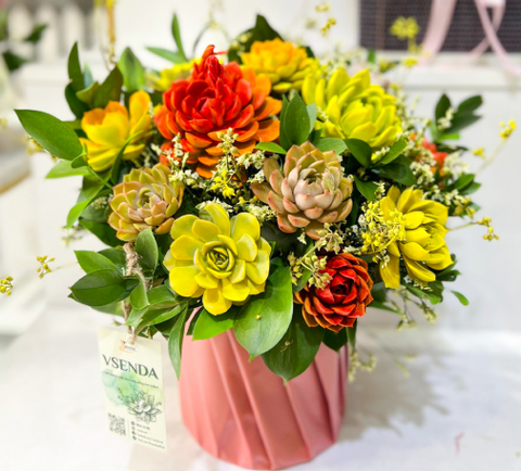 (SĐ)CHẬU SEN ĐÁ M001