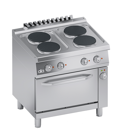 BẾP ÂU 4 DÙNG ĐIỆN CÓ LÒ NƯỚNG