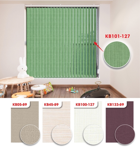 Màn sáo đứng xuyên sáng hoa văn