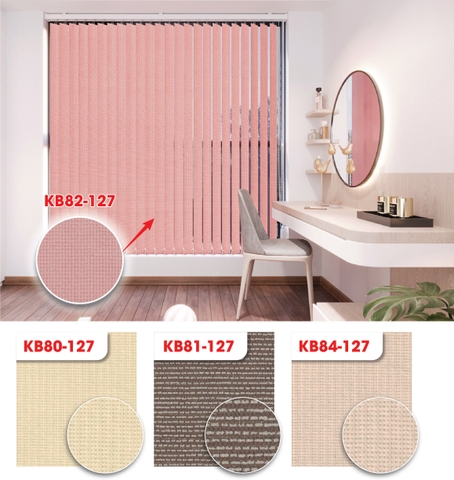 Màn sáo đứng xuyên sáng hoa văn