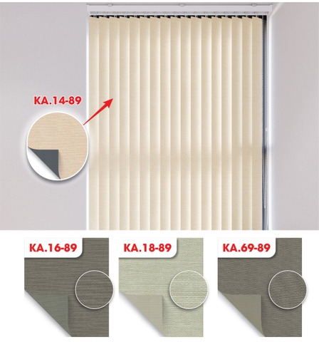 Màn sáo đứng 2 da hoa văn Blackout