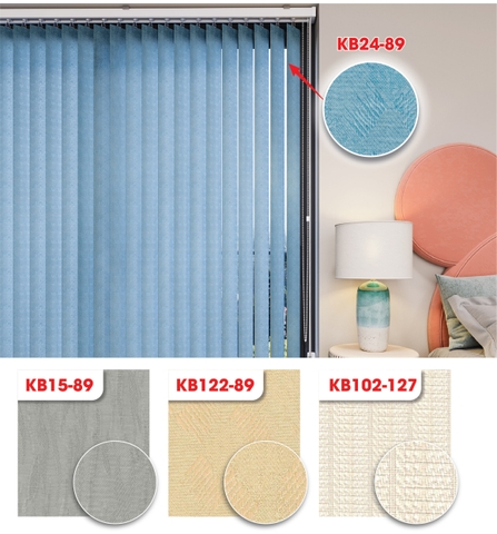 Màn sáo đứng xuyên sáng hoa văn