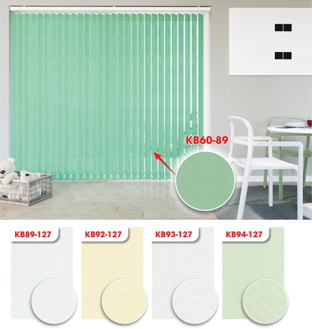 Màn sáo đứng xuyên sáng hoa văn