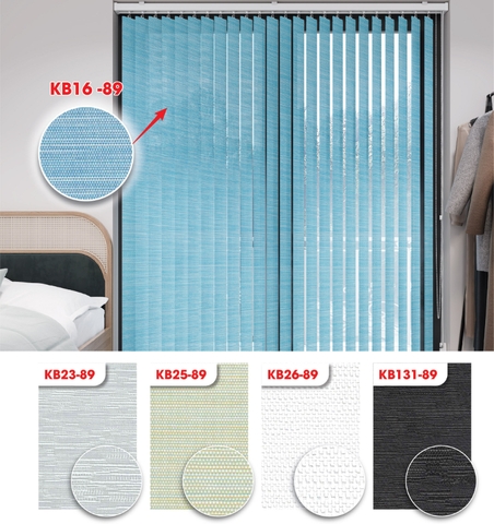 Màn sáo đứng xuyên sáng hoa văn