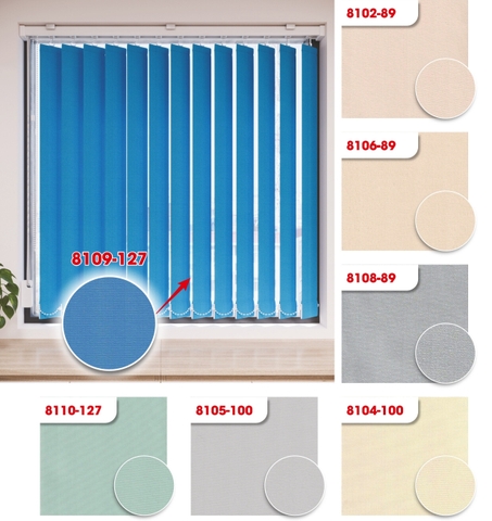 Màn sáo đứng trơn Blackout 90%