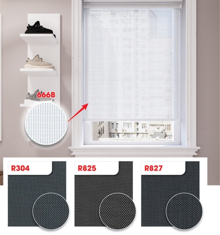 Màn cuốn lưới 666B R304 R825 R827