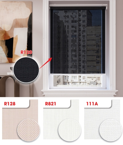 Màn cuốn lưới R120 R128 R821 111A