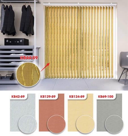 Màn sáo đứng xuyên sáng hoa văn