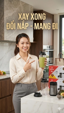 Review Máy Xay Sinh Tố Kalpen B10: Chân Ái Cho Dân Văn Phòng Bận Rộn