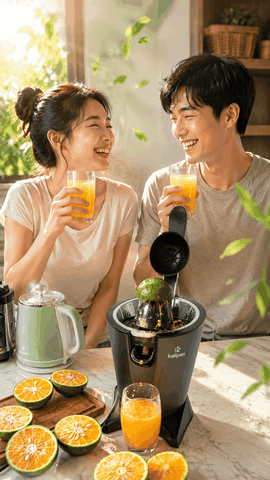 Tại Sao Vắt Nước Cam Bị Đắng? Giải Pháp Tận Gốc Cho Gia Đình Bạn