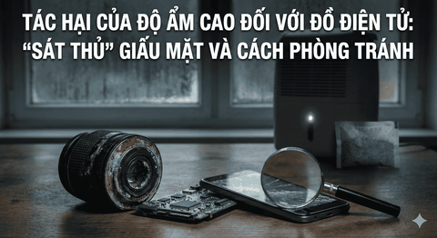 Độ ẩm 90% tàn phá đồ điện tử như thế nào?