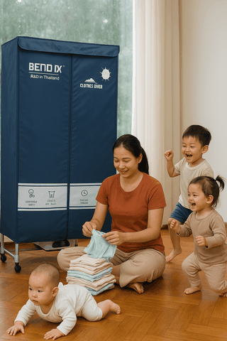 “3 ngày không nắng, mẹ chỉ muốn khóc… cho đến khi chiếc Bennix BN-338CD xuất hiện”