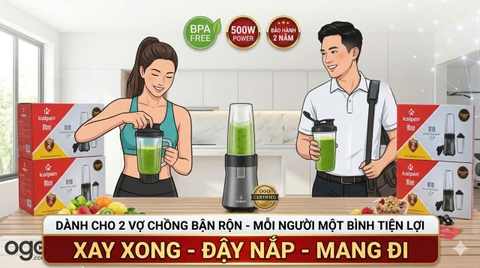 Tôi Đã Xếp Xó Máy Xay Truyền Thống Từ Khi Có Kalpen B10