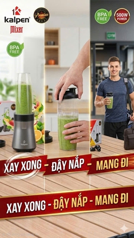 Top Lý Do Máy Xay Kalpen B10 Là Lựa Chọn Số 1 Cho Người Tập Thể Thao