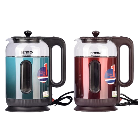 Ấm Siêu Tốc Đun Nước Kèm Chức Năng Ủ Ấm BENNIX BN-6116EK, Dung tích 2L