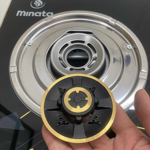 Bếp Gas Đôi Mặt Kính Cường Lực MINATA MGS2250, Bảo hành 24 tháng