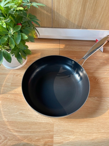 Bộ 4 Món Nồi Chảo Inox 3 Lớp Liền Đáy Kalpen Kampfer KF2