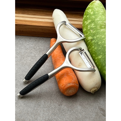 Dao nạo củ quả Kaiyo (Nhật) siêu sắc, chống ăn mòn, không gỉ - NẠO VỎ/ NẠO SỢI KAIYO