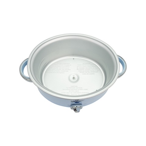 Nồi Nấu Chậm, Kho Cá, Ninh Hầm.. KALPEN SK1, Thố Sứ Bầu Dục 3,5L, Nắp Vung Kính