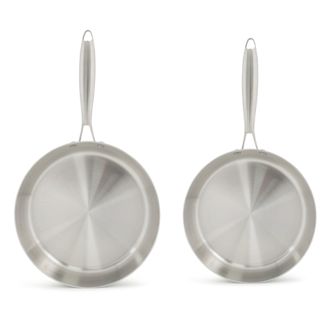 [CHỐNG DÍNH TỰ THÂN] Chảo Inox 3 lớp đúc liền khối Kalpen Luxus