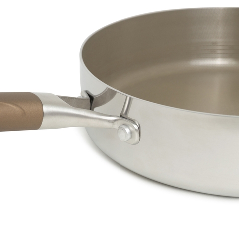 Chảo chống dính Inox 3 lớp đúc liền khối Kalpen Titanium Dauer