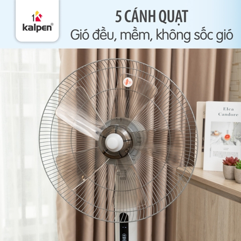Quạt điện, Quạt cây đứng có điều khiển từ xa KALPEN F10/ F11, Bảo hành 2 năm