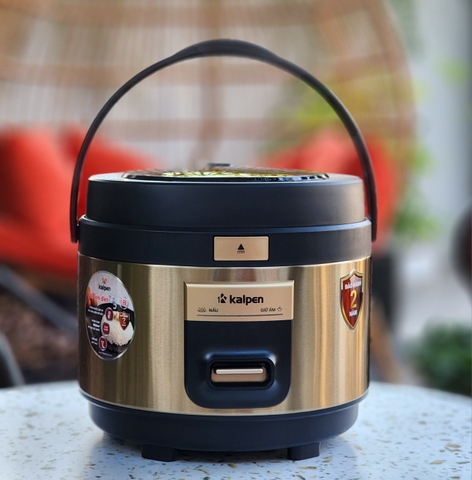 Nồi cơm điện lòng niêu, ủ nhiệt 3 chiều cao cấp Kalpen R5, 1.8L - bảo hành 2 năm chính hãng