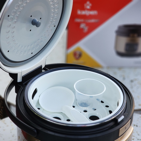 Nồi cơm điện lòng niêu, ủ nhiệt 3 chiều cao cấp Kalpen R5, 1.8L - bảo hành 2 năm chính hãng