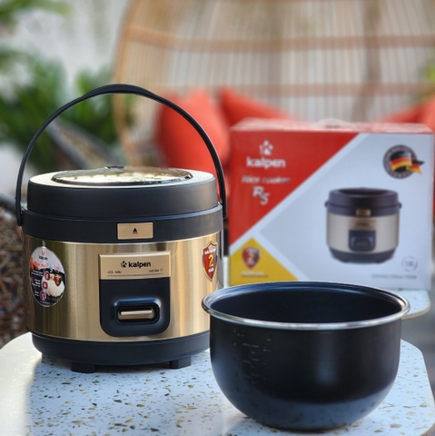 Nồi cơm điện lòng niêu, ủ nhiệt 3 chiều cao cấp Kalpen R5, 1.8L - bảo hành 2 năm chính hãng