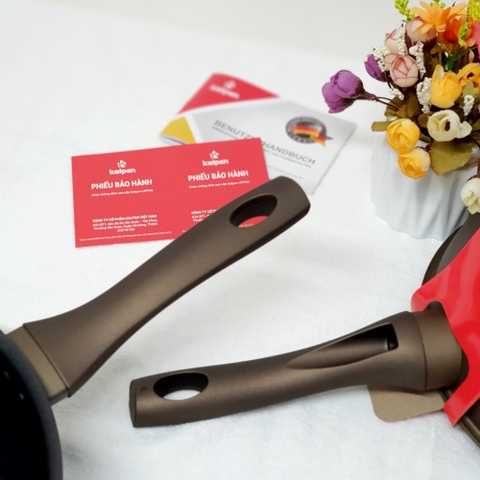 Chảo Chống Dính Sâu Lòng Có Miệng Rót, Đáy từ Kalpen Lipper, Size 20/24/26/28cm