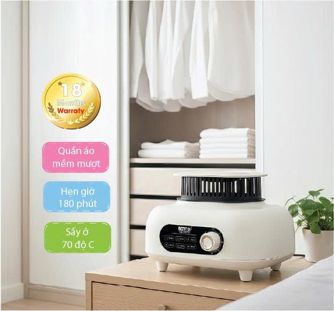 Tủ sấy quần áo máy sấy quần áo  BENNIX BN-338CD, Bảo hành 18 tháng