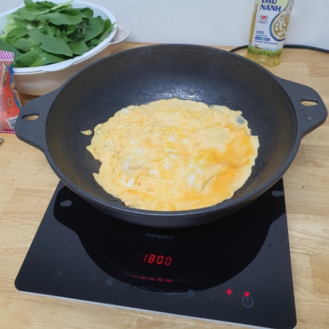 Chảo Thuyền, Chảo Xào Chống Dính 2 Quai Bennix BN-32Terra, Size 32cm Kích Thước Lớn