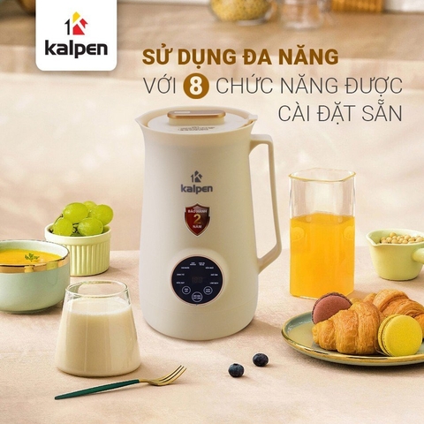 Máy làm sữa hạt mini 8 chức năng dung tích 600ml KALPEN H1- H2