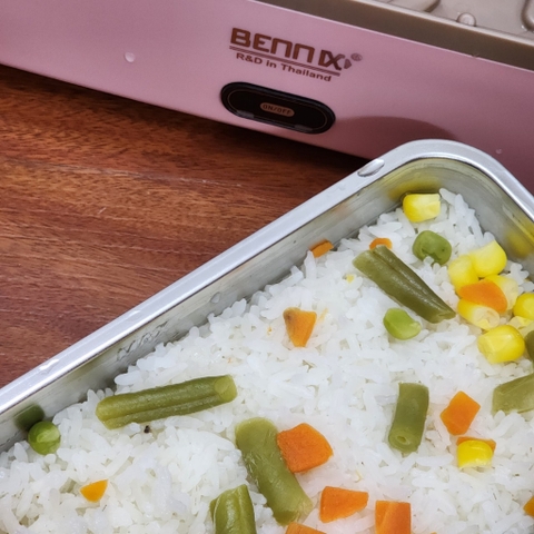 Hộp cơm cắm điện tự nấu, ủ ấm thức ăn Quai xách tiện lợi mang theo BENNIX BN-99S