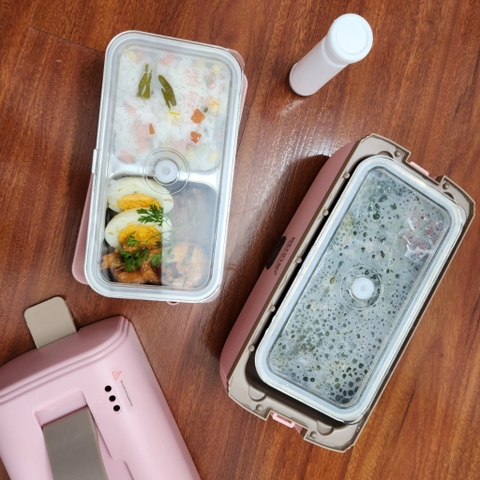 Hộp cơm cắm điện tự nấu, ủ ấm thức ăn Quai xách tiện lợi mang theo BENNIX BN-99S