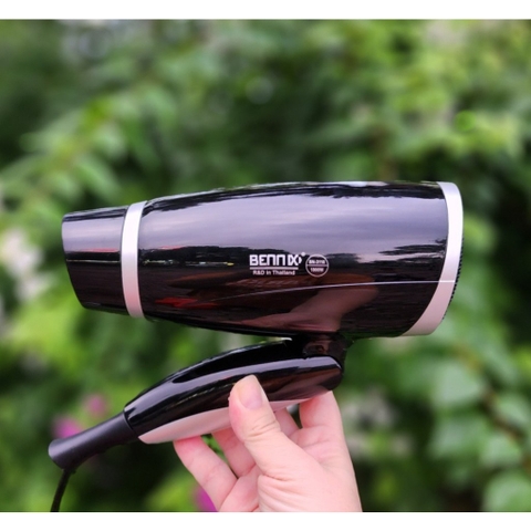 Máy sấy tóc công suất lớn 1800W, BENNIX - BN-3110 bảo hành 12 tháng chính hãng.