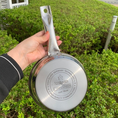 Chảo Chống Dính Inox 5 Lớp Kalpen Gliter Size 16cm, 20cm.