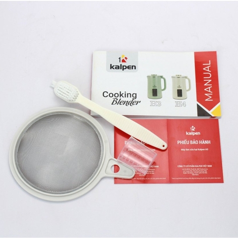Máy làm sữa hạt mini 12 chế độ xay nấu dung tích 1000ml Kalpen H3- H4