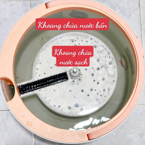 Bộ lau nhà tách nước bẩn.chổi lau nhà Bennix Thailand BN-688SM