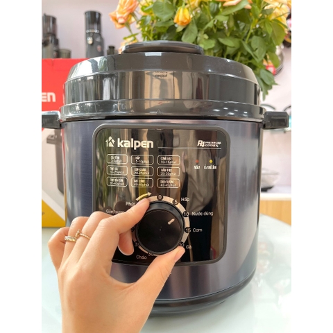 Nồi Áp Suất Điện Đa Năng KALPEN P4, Dung Tích 6 Lít, Công Suất 1000W