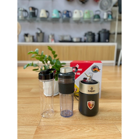 Máy Xay Sinh Tố Mini KALPEN B6, Công suất 700W, 2 Bình thời trang 500-570ml