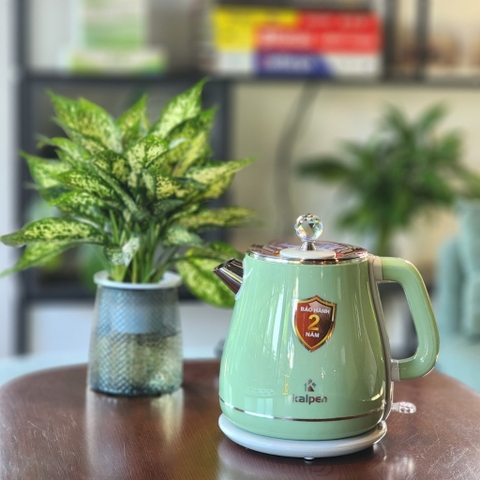 Ấm đun nước siêu tốc Kalpen sắc màu KK9901 dung tích 1.8 lít