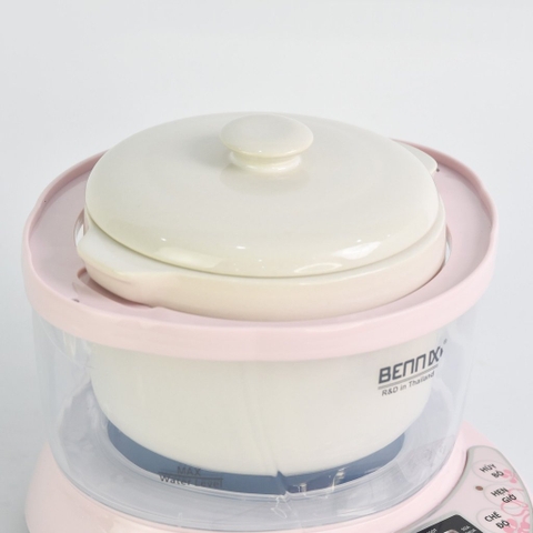 Nồi Chưng Yến, nấu cháo cho bé dung tích 0,7lít BENNIX BN-07SLC - Bảo hành 2 NĂM