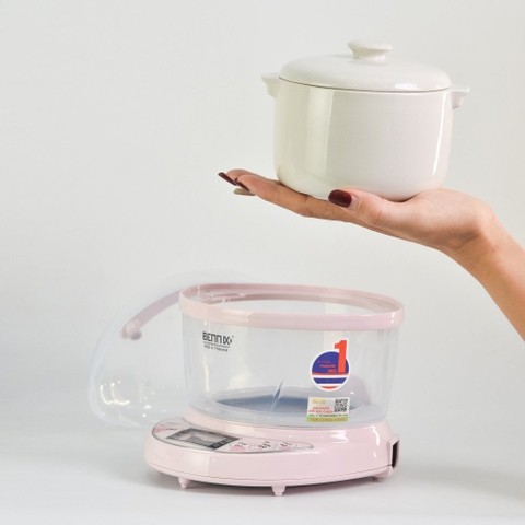 Nồi Chưng Yến, nấu cháo cho bé dung tích 0,7lít BENNIX BN-07SLC - Bảo hành 2 NĂM