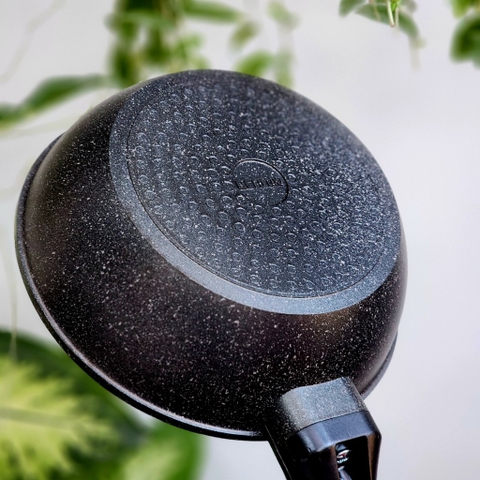 CHẢO ĐÁ SÂU LÒNG,CAO THÀNH, ĐÁY TỪ BENNIX TERRA SIZE 22,26,28,30CM