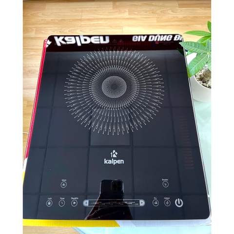 Bếp Từ Đơn Kalpen ICK-1613 Cảm Ứng trượt, 2200W Tặng Kèm Nồi Inox 28cm