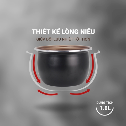 Nồi cơm điện Kalpen R7- bảo hành chính hãng 2 năm